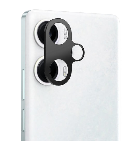 GIOPUEY metalni zaštitni okvir za kameru Xiaomi POCO F5 5G – paket 2 kom, crna