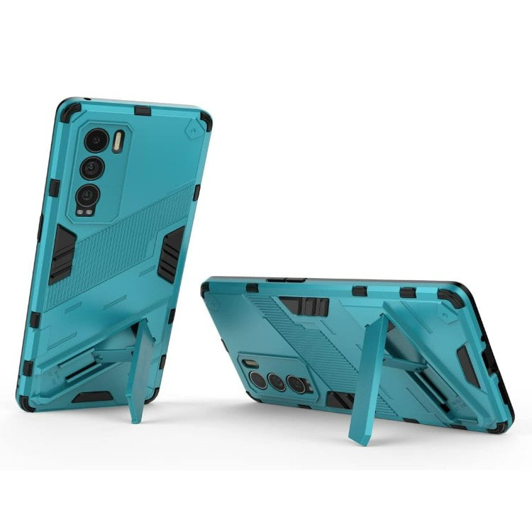 Ovitek za telefon s stojalom Samsung Galaxy A13 5G, modra – Infostyle