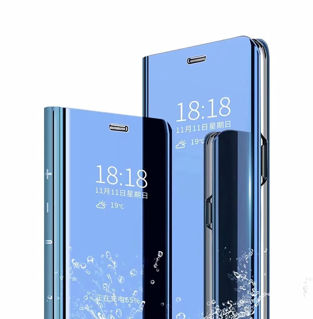 Pametna preklopna torbica za Xiaomi Poco F5 v modri barvi