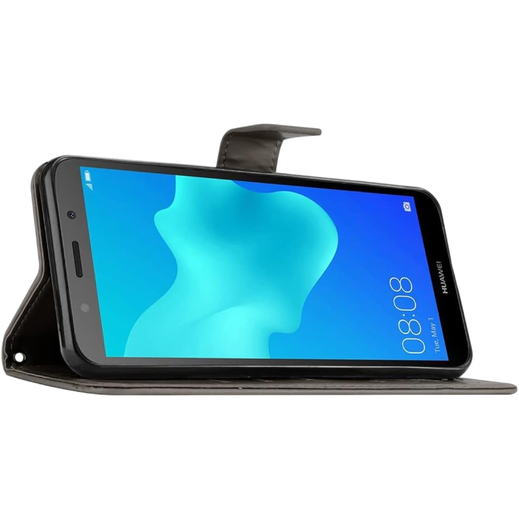 Preklopna torbica "Butterfly" za Huawei P30 Pro, siva – Infostyle
