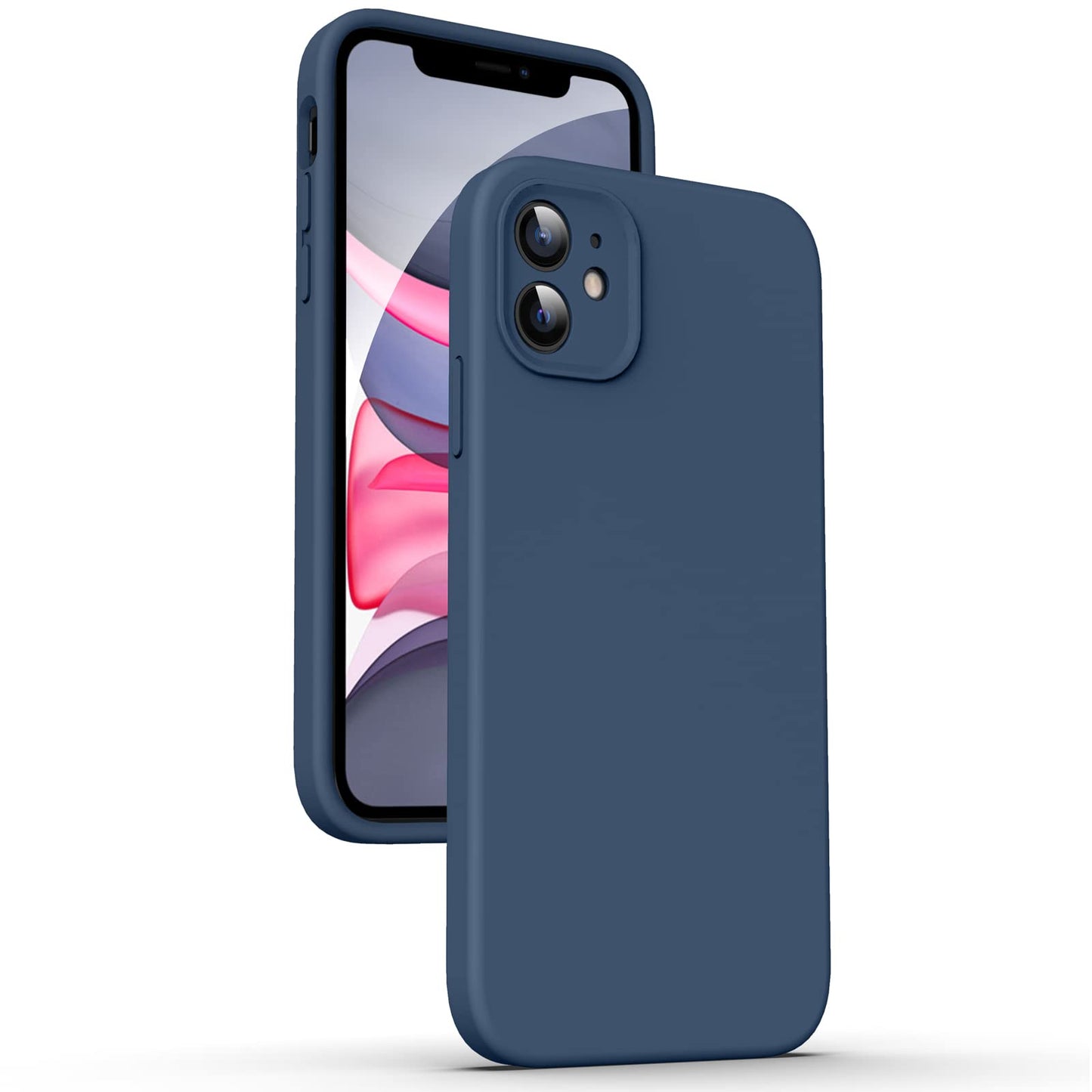 Supdeal-silikonski-ovitek-iPhone-11-temno-modra