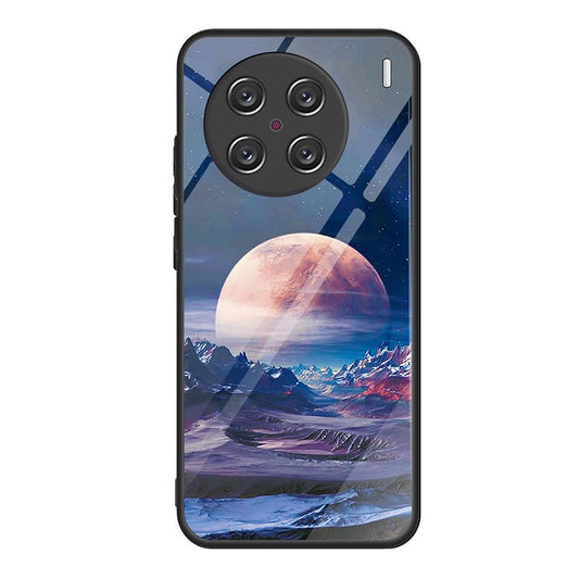 SEAHAI maskica za Vivo X90 Pro – ultratanka zaštitna maskica s kaljenim staklom, Moonlight Song