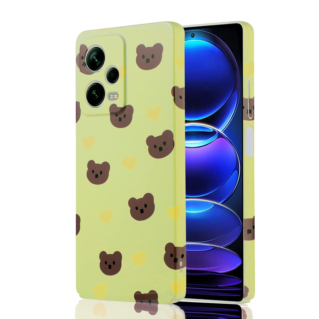 SEAHAI-ovitek-Xiaomi-Redmi-Note-12-Pro-5G-yellow-bear