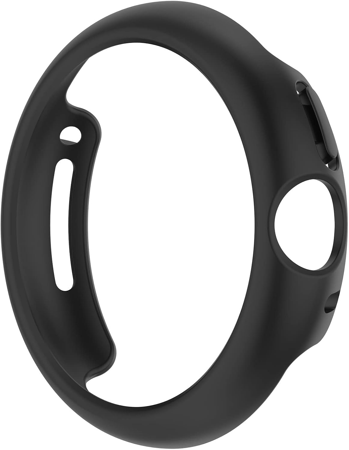 Zaščitni ovitek za Google Pixel Watch črn | PC zaščita za pametno uro