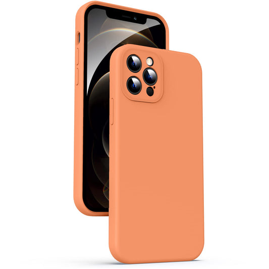 Supdeal silikonski ovitek za iPhone 12 Pro v oranžni barvi
