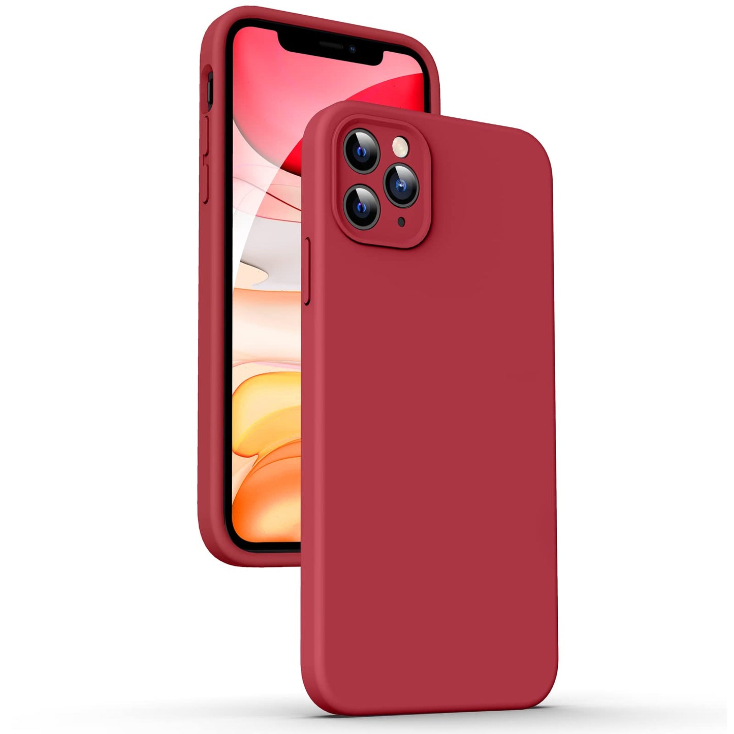 Supdeal silikonski ovitek za iPhone 11 Pro v rdeèi barvi