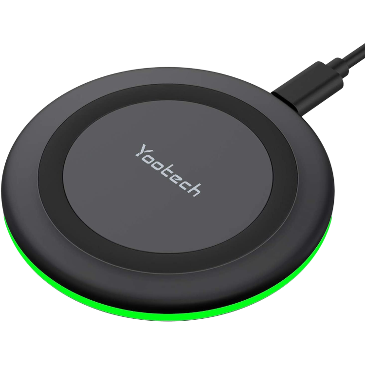 Brezžični polnilec 10W – Yootech – Črna