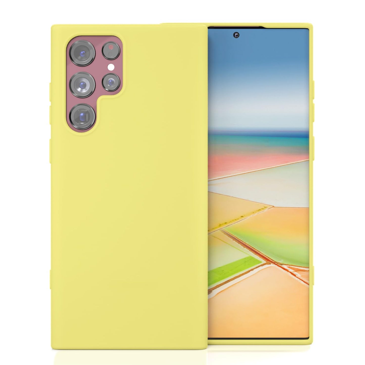 Ovitek za telefon Samsung Galaxy S22 Ultra – Infostyle – Rumena