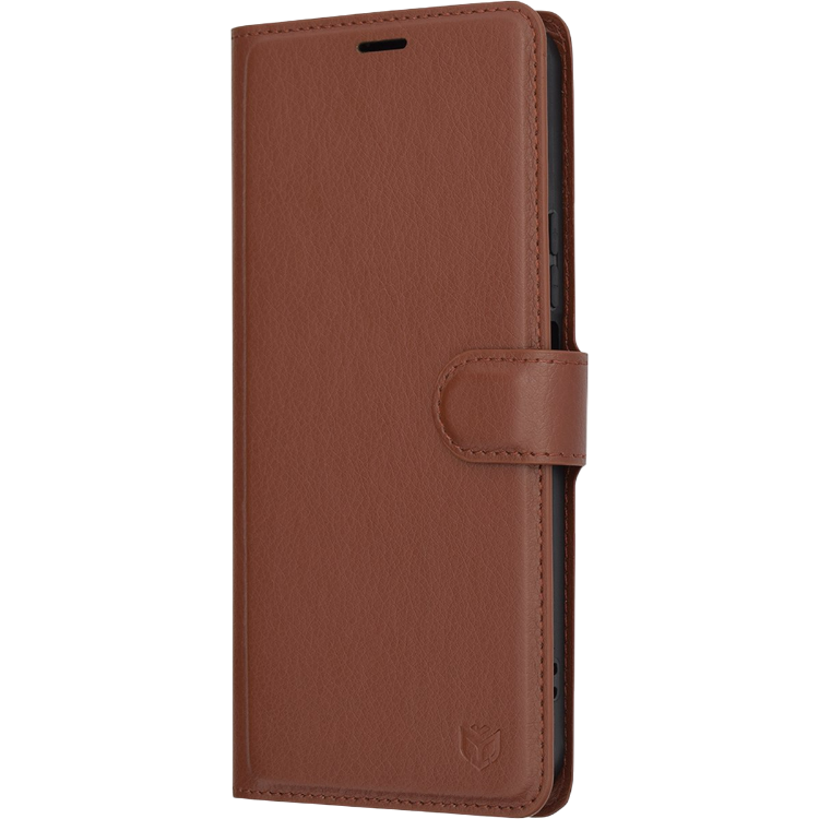 Preklopna torbica za telefon Xiaomi Redmi 12C – Techsuit – Rjava