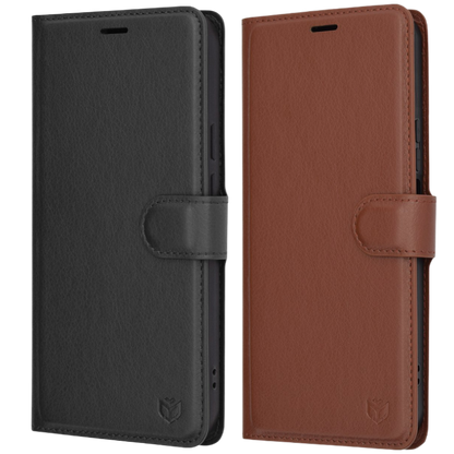 Preklopna torbica za telefon Xiaomi Redmi 12C – Techsuit – Črna