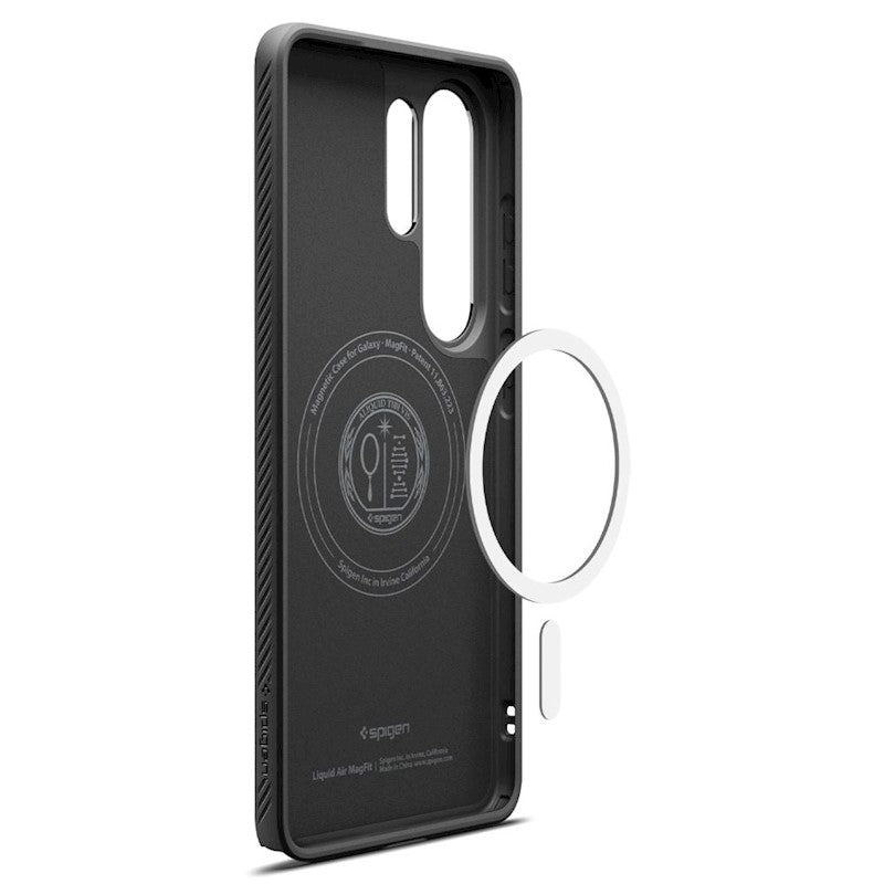 Ovitek za Samsung Galaxy S26 Ultra, Spigen Liquid Air MagSafe – mat črn