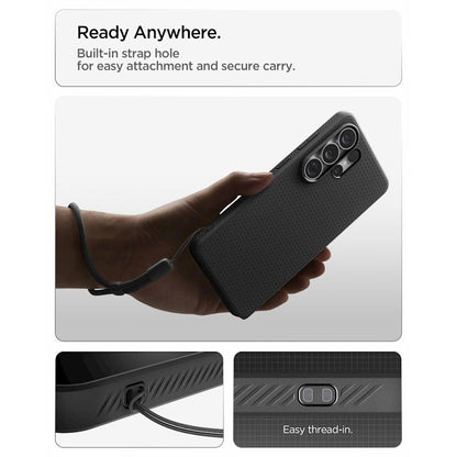 Ovitek za Samsung Galaxy S26 Ultra, Spigen Liquid Air MagSafe – mat črn