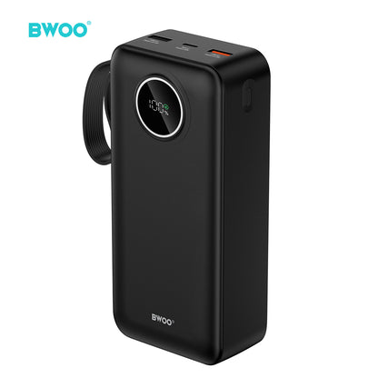 BWOO 30000 mAh Power Bank 22,5W z LCD zaslonom