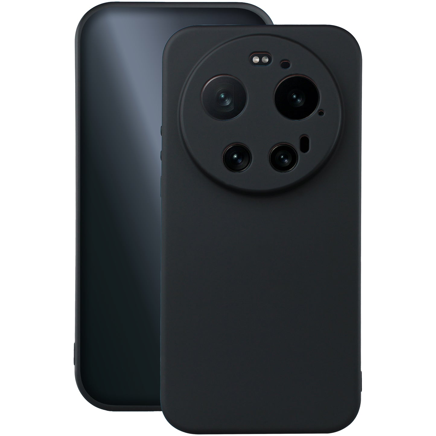 Silikonski ovitek za Xiaomi 17 Ultra - črna