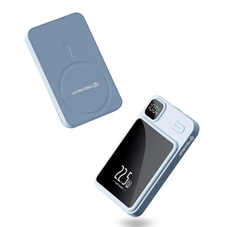 Techsuit - Brezžična prenosna baterija MagSafe 10000mAh