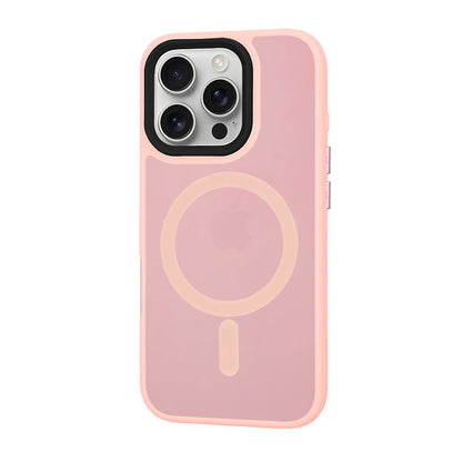 Silikonski ovitek "MagSafe Series" za iPhone 16 Pro - roza – Techsuit