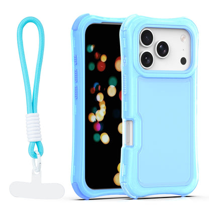 Ovitek Safepop s paščkom za iPhone 17 Pro Max 6,9" modra