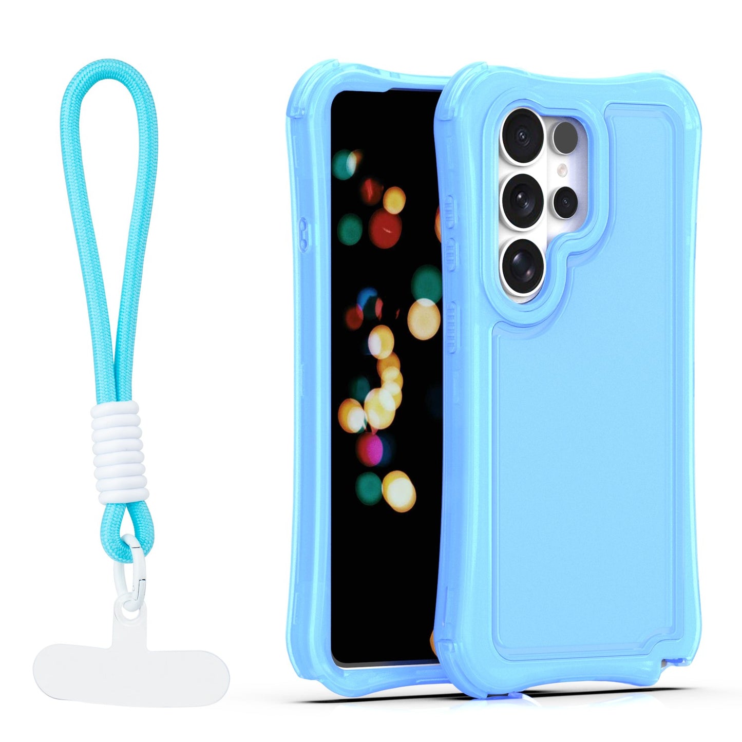 Ovitek Safepop s paščkom za Samsung Galaxy S26 Ultra modra
