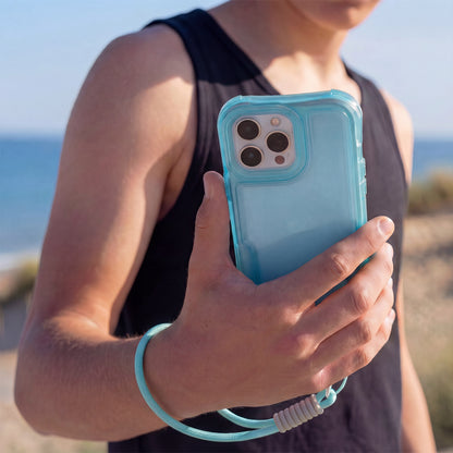 Ovitek Safepop s paščkom za Samsung Galaxy S26 Ultra modra