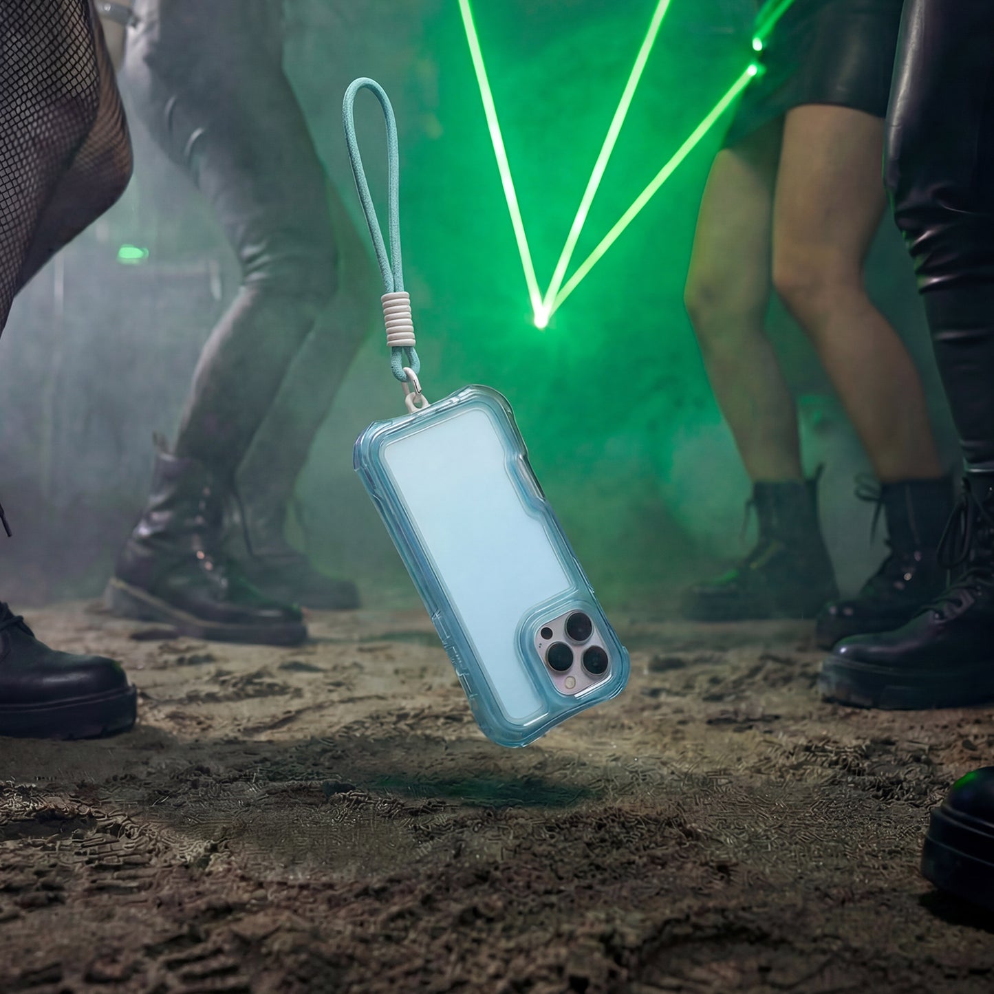 Ovitek Safepop s paščkom za Samsung Galaxy S26 Ultra modra