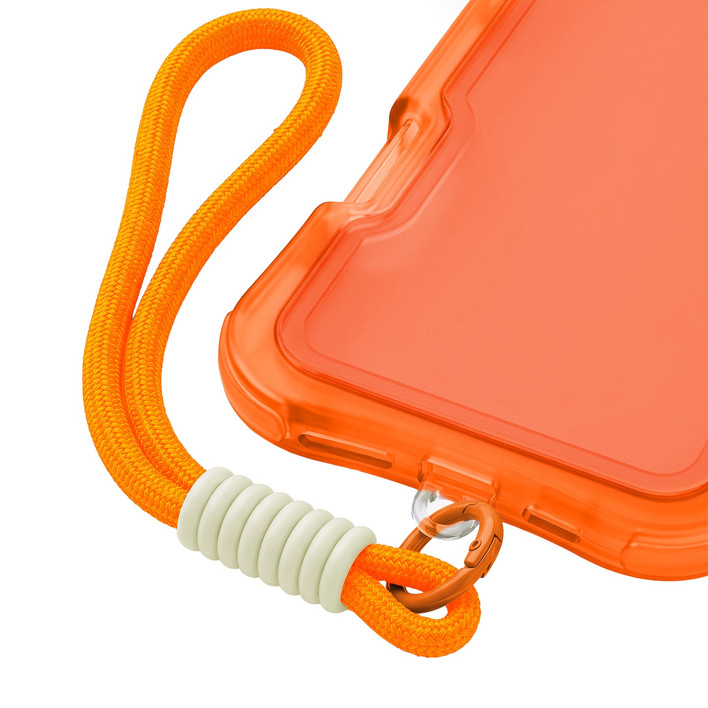 Ovitek Safepop s paščkom za Samsung Galaxy S26 Plus oranžna