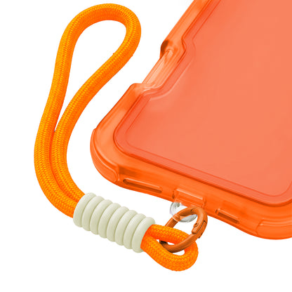 Ovitek Safepop s paščkom za iPhone 16e / 17e oranžna