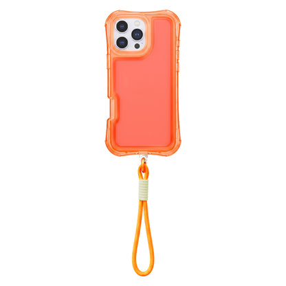 Ovitek Safepop s paščkom za Samsung Galaxy S26 Plus oranžna