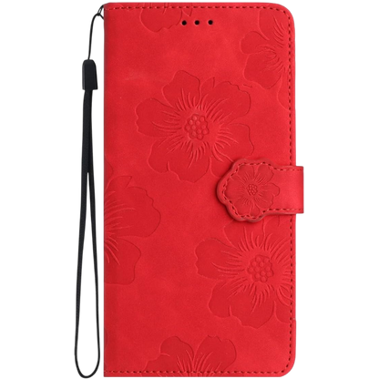 Preklopna torbica "cvet" za Google Pixel 6A, rdeča – Infostyle – Rdeča