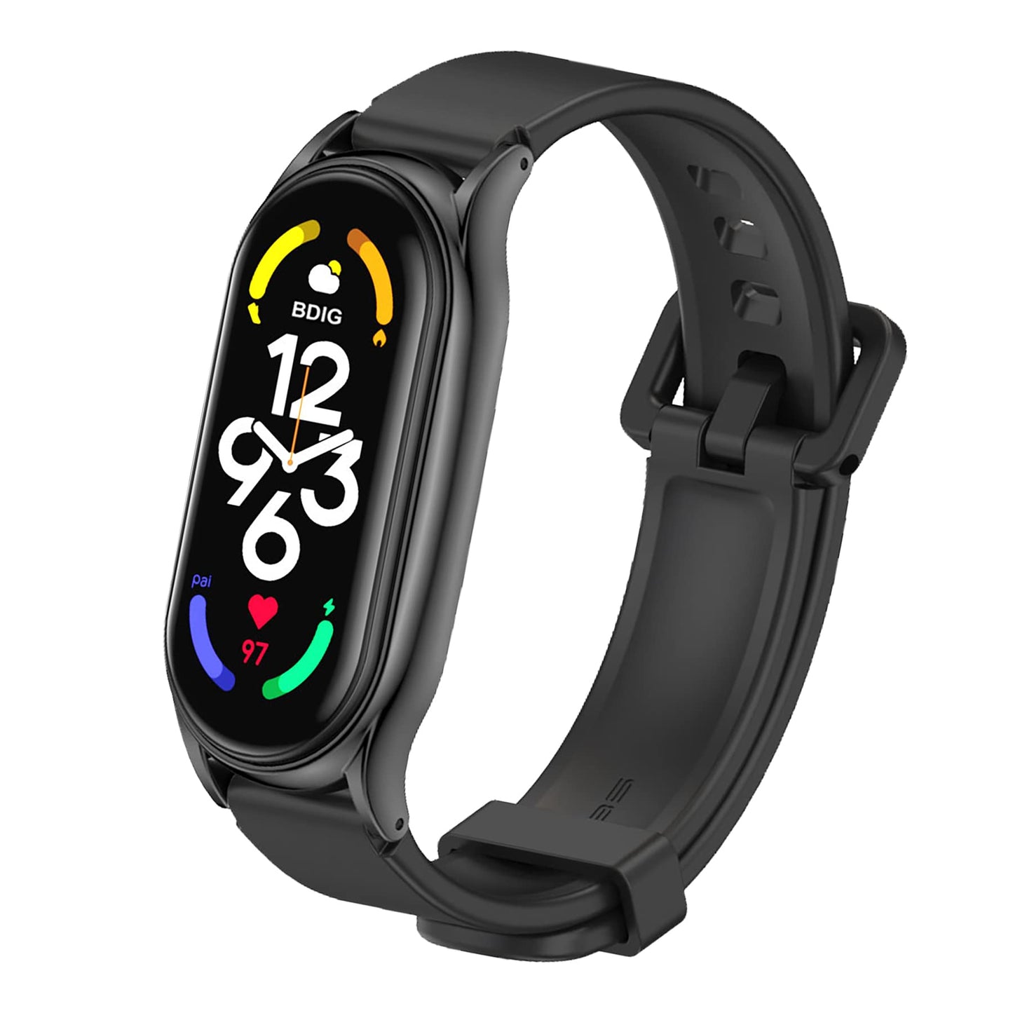 Silikonski-pas-Xiaomi-Mi-Band-7-crna