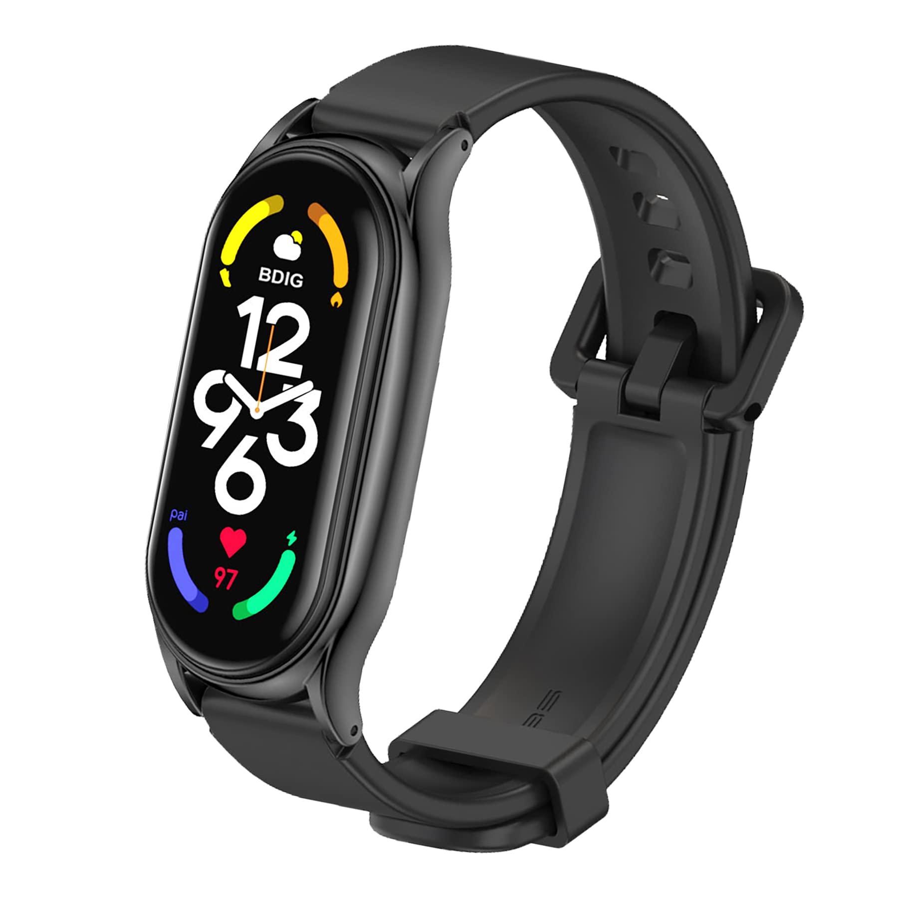 Silikonski-pas-Xiaomi-Mi-Band-7-crna