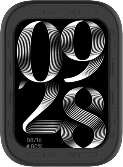 LOKEKE zaščitni ovitek za Xiaomi Band 8 Pro - Silikonska zaščita črna