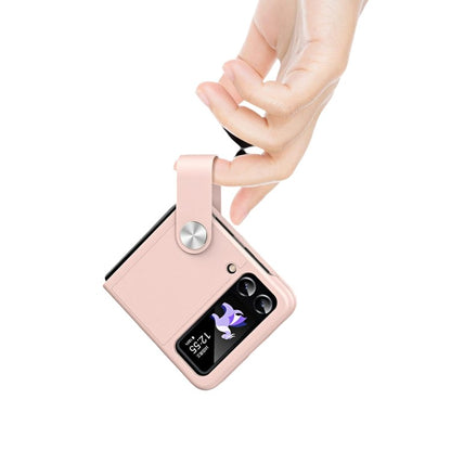 Ovitek z vrvico za telefon Samsung Galaxy Z Flip 3 5G / Flip 4, roza – ANFAIRLACE