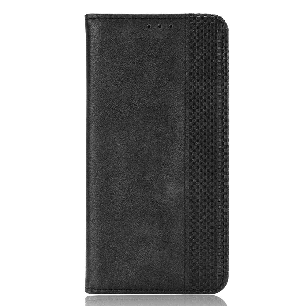 Preklopna torbica Blackview A85 – novčanik, postolje, crna