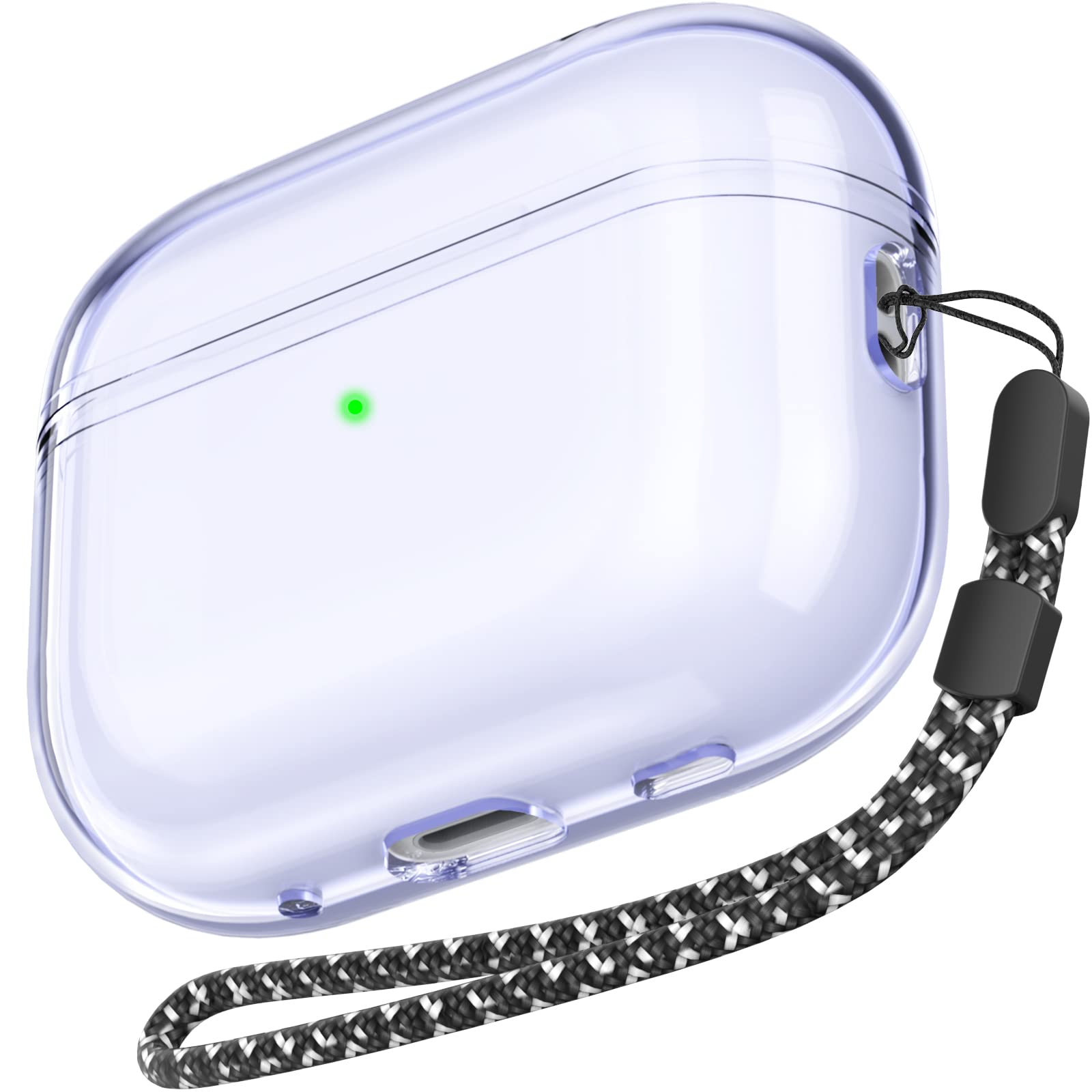 Prozoren-ovitek-AirPods-Pro-2-vijolicna