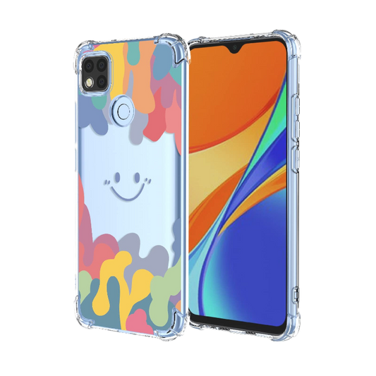Ovitek za telefon "color smile" Xiaomi Redmi 9C/10A – Infostyle – Prozorna
