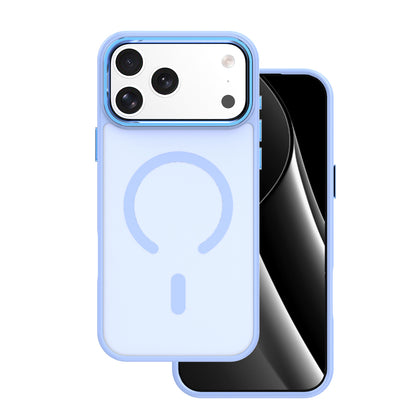 Maska za iPhone 17 Pro Max / 18 Pro Max, Frozen MagSafe – svijetlo plava