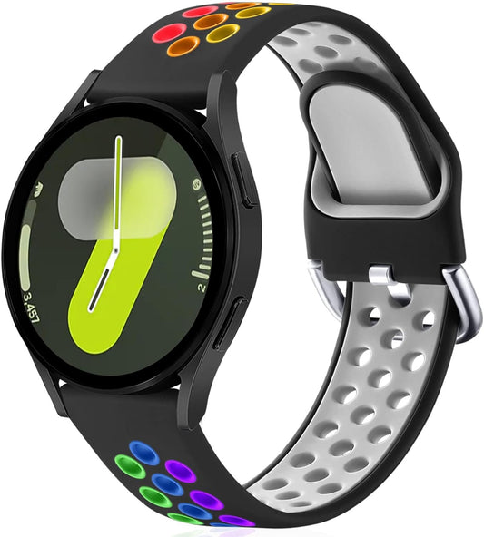 Sportski silikonski remen Upeak za Samsung Galaxy Watch 7/6/5/4/Watch 5 Pro/Watch 6 Classic – prozračan i udoban