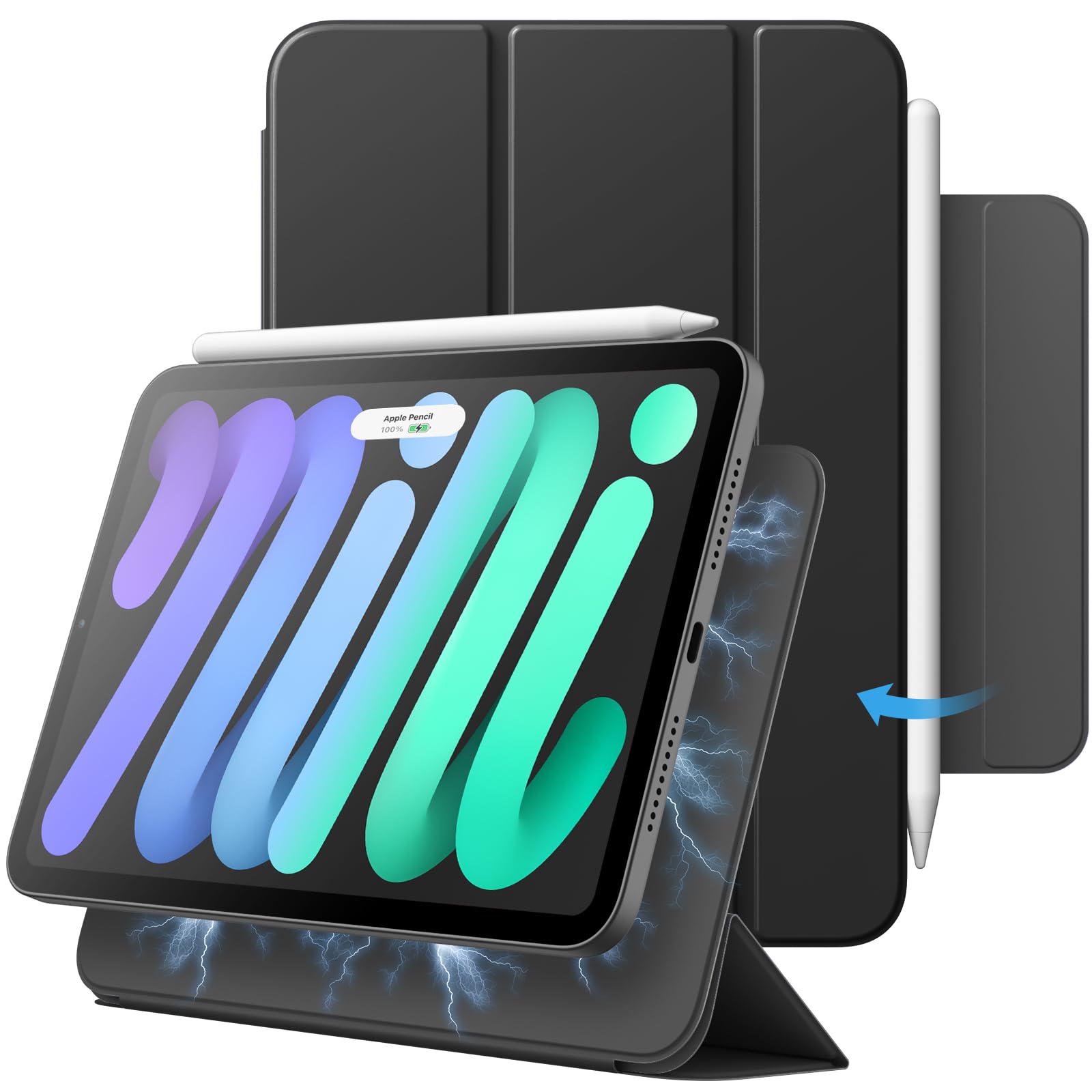 magnetni-ovitek-jettech-ipad-mini-7-2024-mini-6-2021-crna