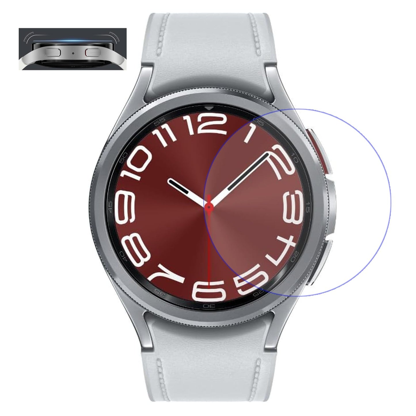 Zaščita zaslona za Samsung Galaxy Watch 6 Classic 47mm – Infostyle