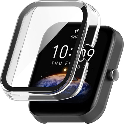 Zaščitni ovitek za Amazfit Bip 3 / 3 Pro + steklo – 360° (2 kosa)
