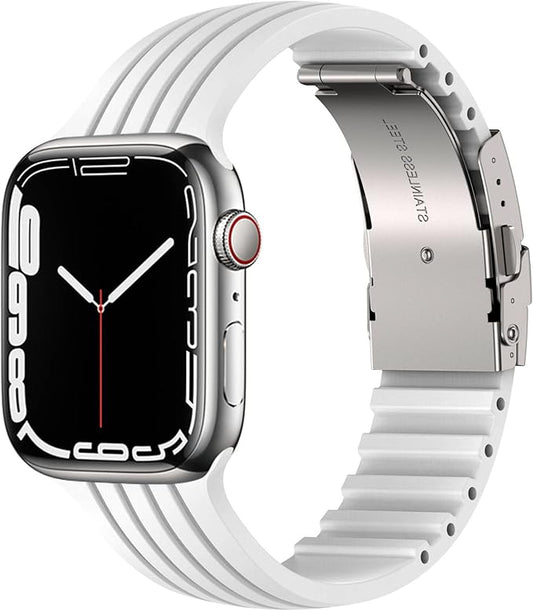 Silikonski remen za Apple Watch 38/40 mm – bijeli