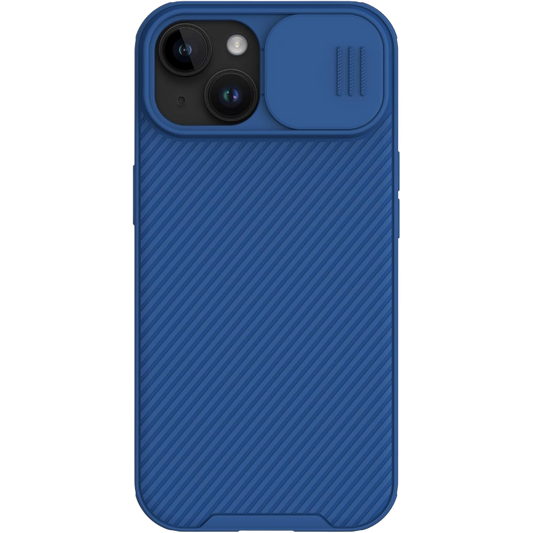 Ovitek za telefon "CamShield Pro" iPhone 15 – Nillkin – Modra