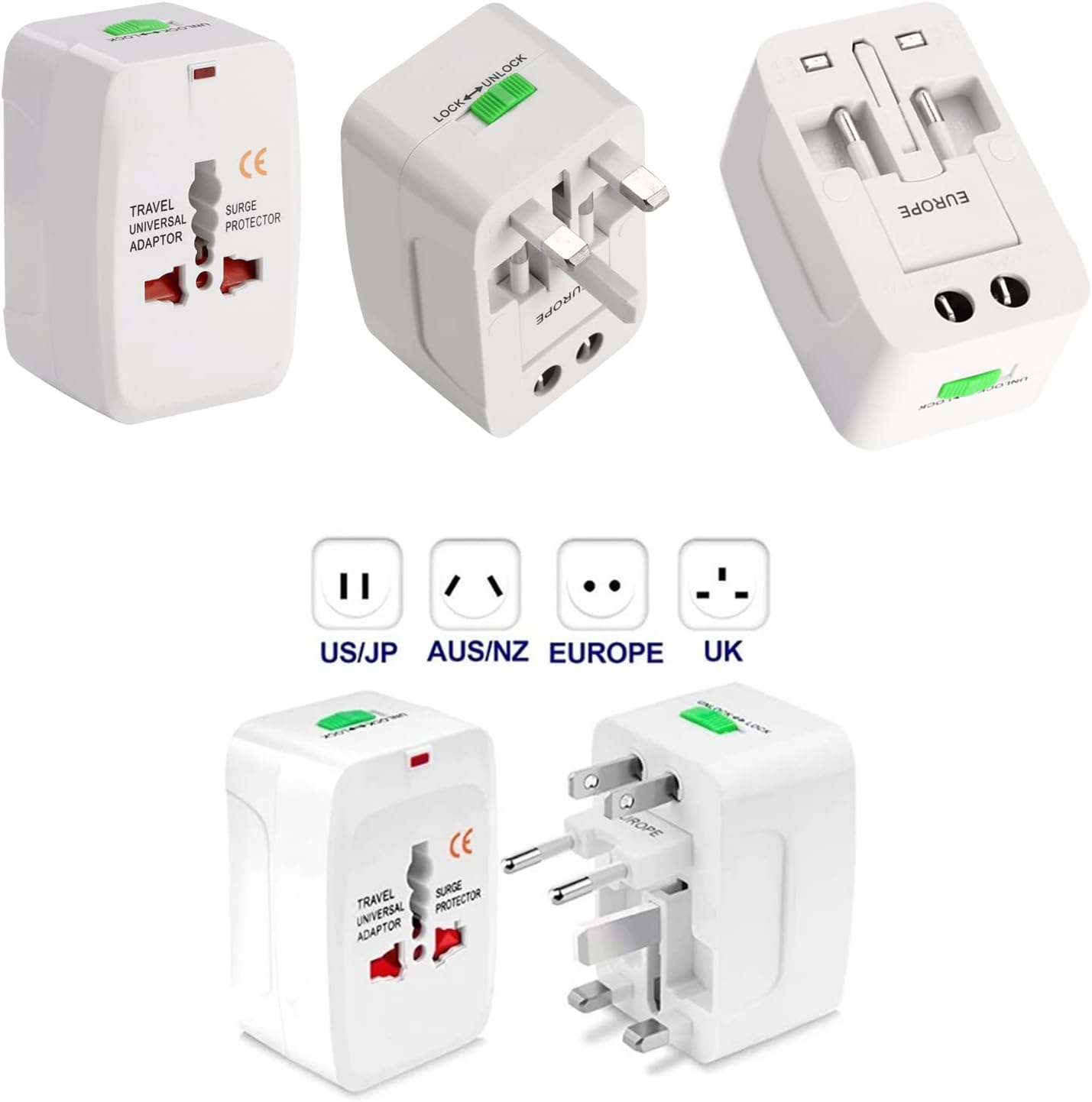 Univerzalni potovalni adapter (UK, EU, AU) – Infostyle