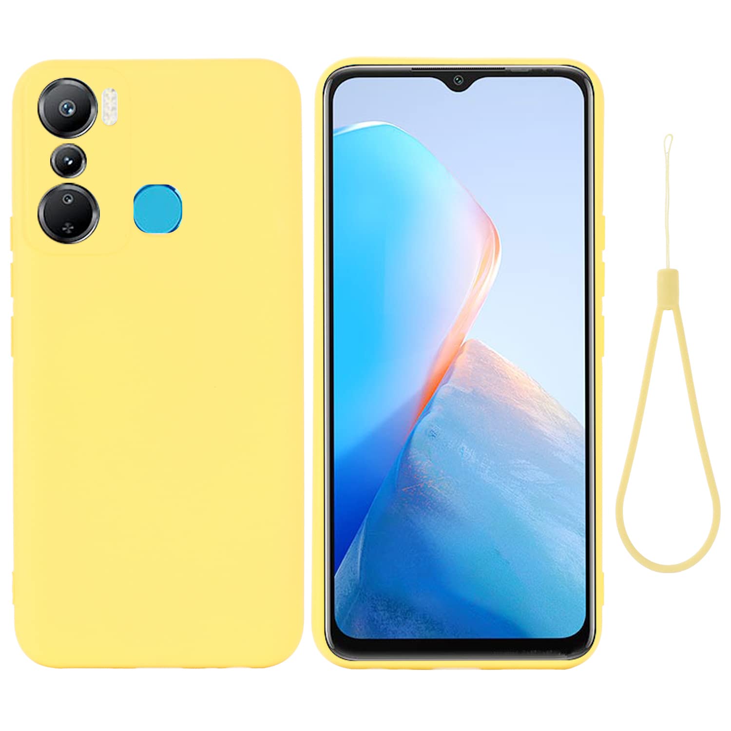 silikonski-ovitek-liquid-s-trakom-infinix-hot-20-play-rumena