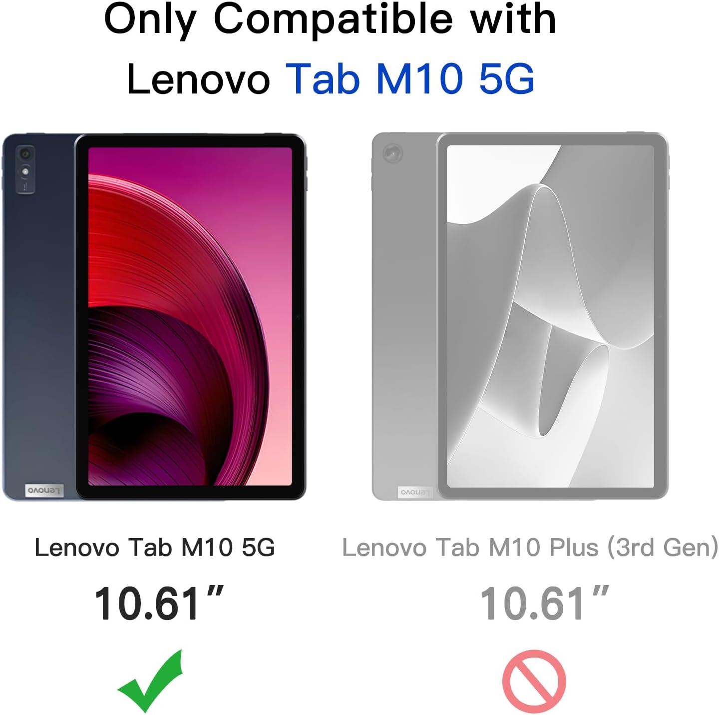Zaščitno steklo "JETech" za Lenovo Tab M10 5G – Infostyle