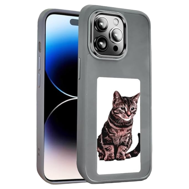 Ovitek "NFC Transfer" za iPhone 15, siva – Infostyle – Siva