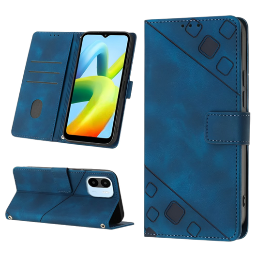 Preklopna torbica "Cube" Samsung Galaxy A72 4G/5G – Infostyle – Modra