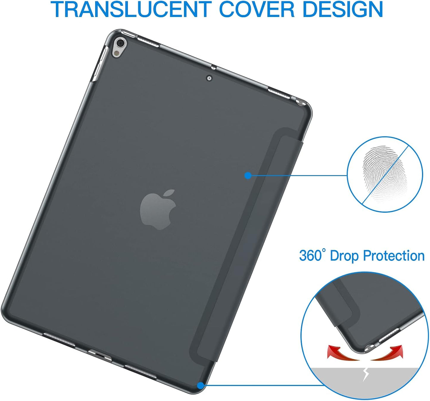 Preklopna torbica "JETech" za tablični računalnik Apple iPad Air 3 (2019) / Pro 10.5" (2017)