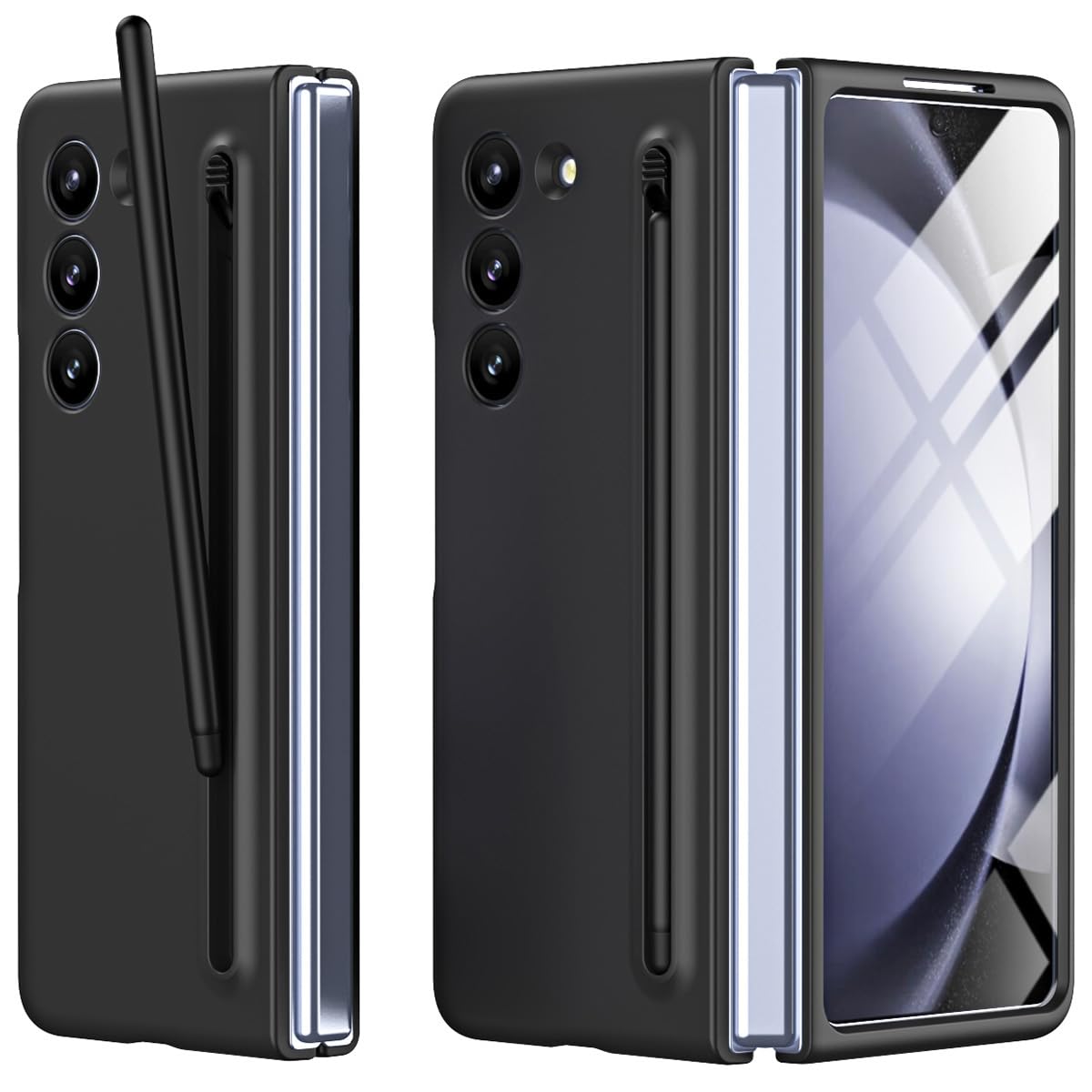 ovitek-miimall-samsung-galaxy-z-fold-5-s-peresom-zascita-zaslona-crna