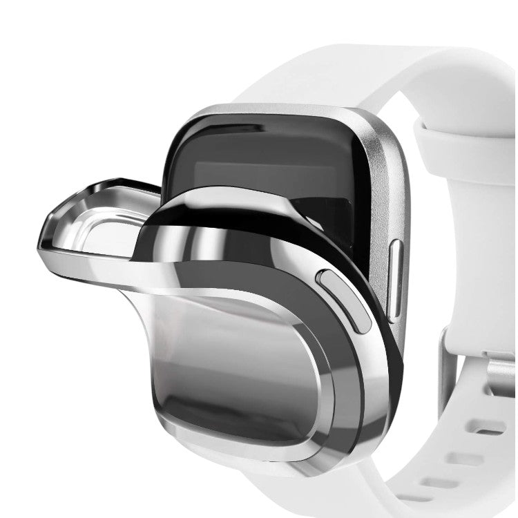 Ovitek za uro Fitbit Versa, 2kos, črna – Infostyle